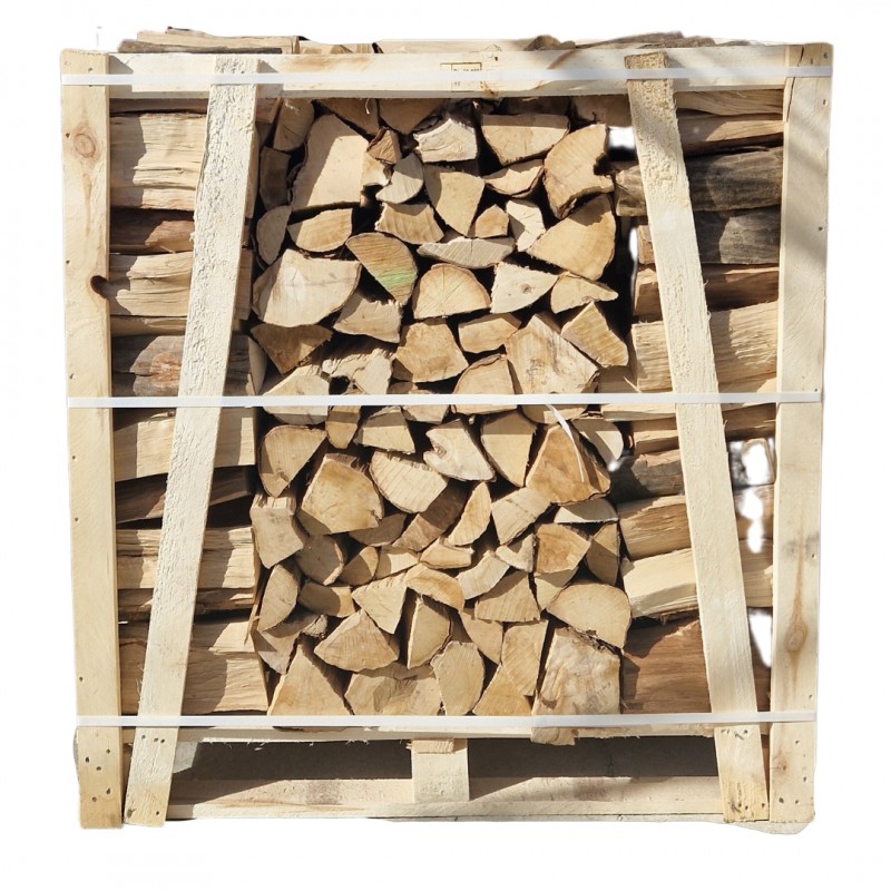 KILN DRIED LOGS UK - 1.2M3 CRATE OF HORNBEAM 